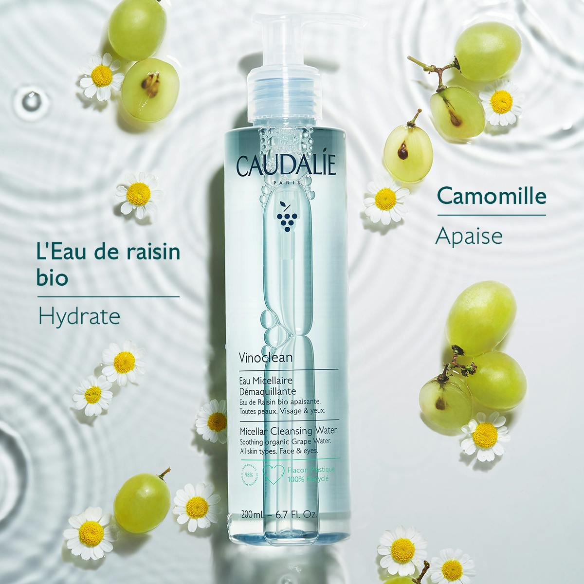 Eau Micellaire Démaquillante à la Camomille - 400ml