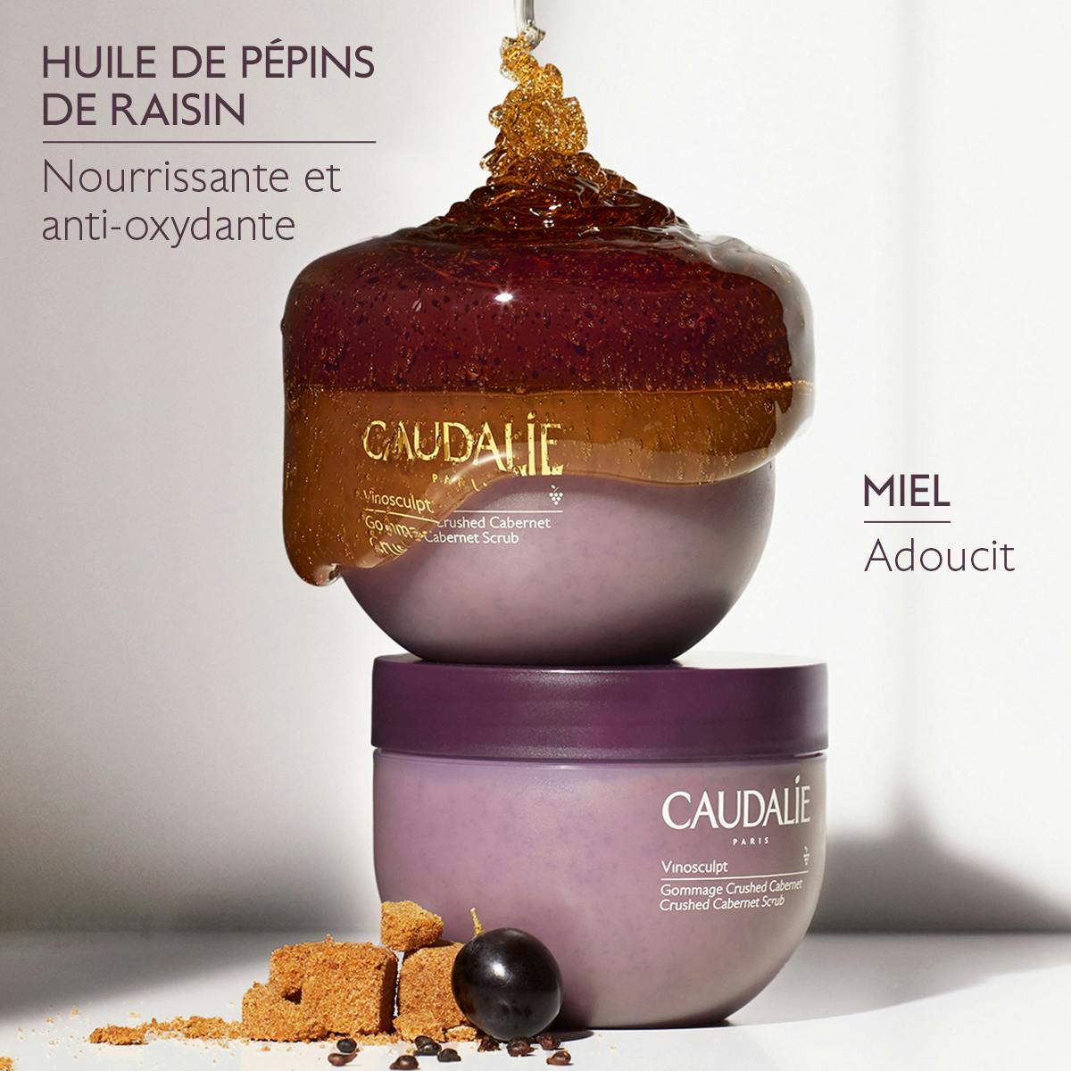 Gommage Crushed Cabernet au Miel