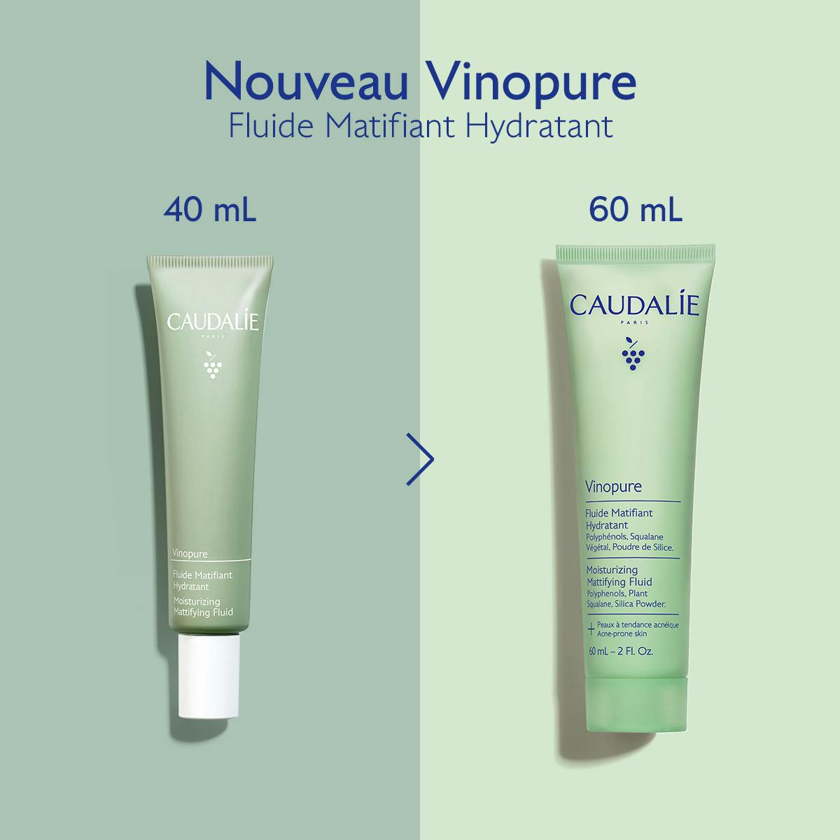 Fluide Matifiant Hydratant à la Poudre de Silice