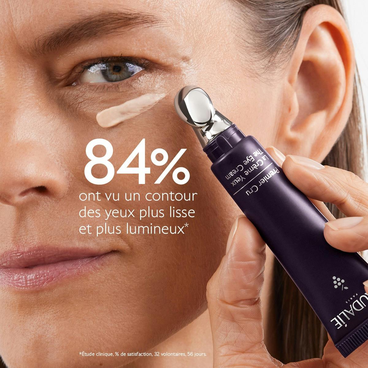 La Crème Yeux au Brevet Longévité et filler repulpant naturel