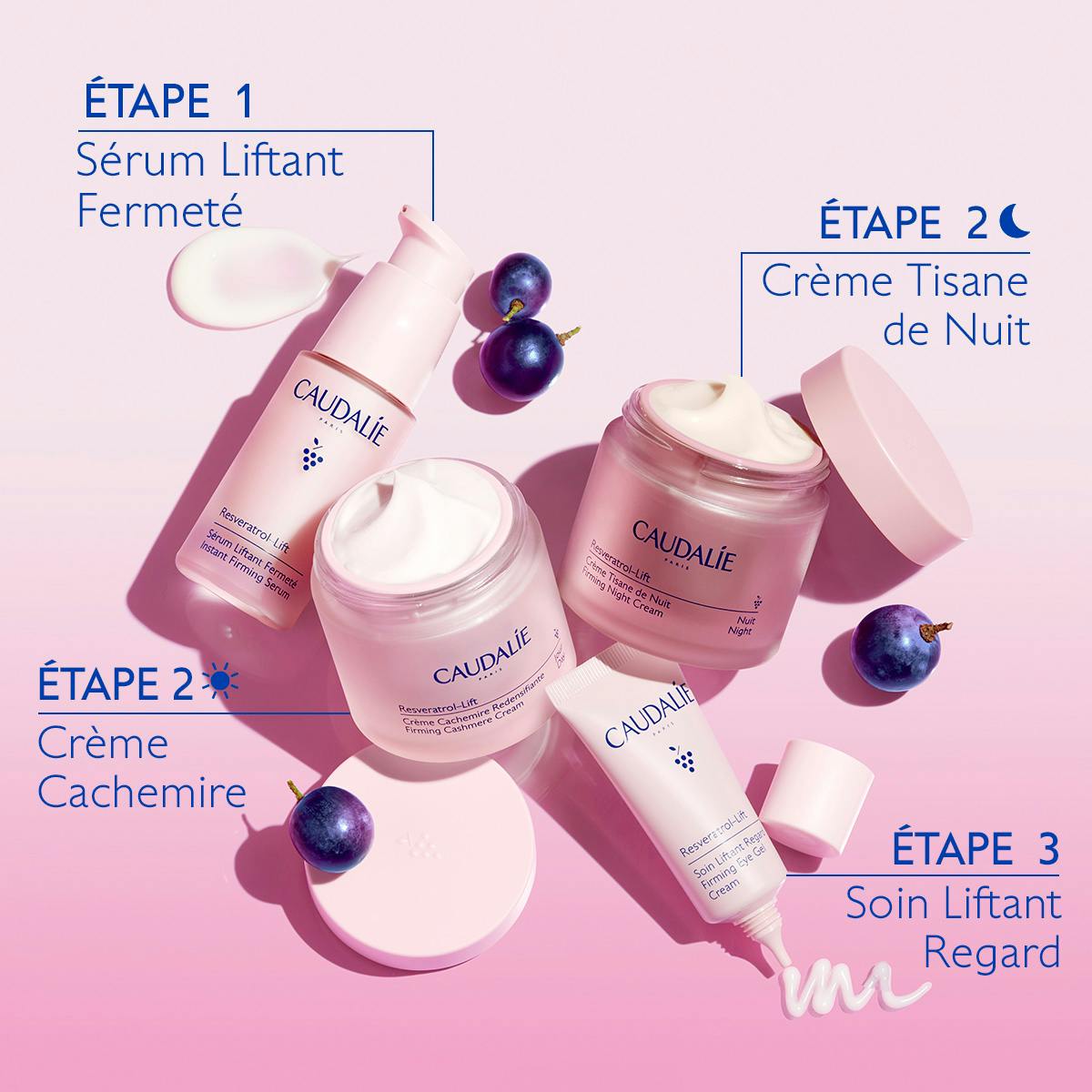 Crème Cachemire Redensifiante au Resvératrol, alternative au Rétinol - Recharge