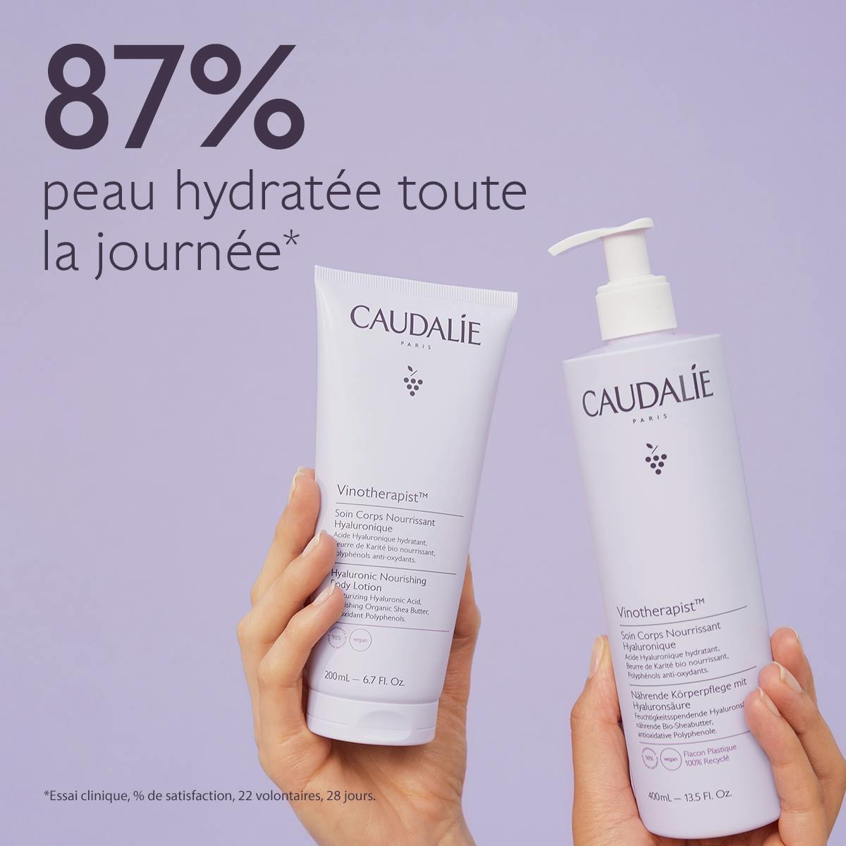 Duo Soin Corps Nourrissant Hyaluronique 400ml + 400ml
