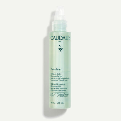 Huile de Soin Démaquillante à l'Huile d'Amande Douce + Ricin - 75ml