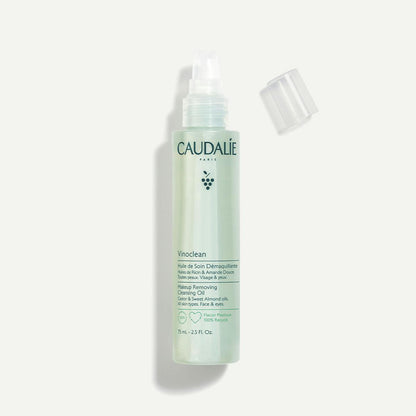 Huile de Soin Démaquillante à l'Huile d'Amande Douce + Ricin - 150ml