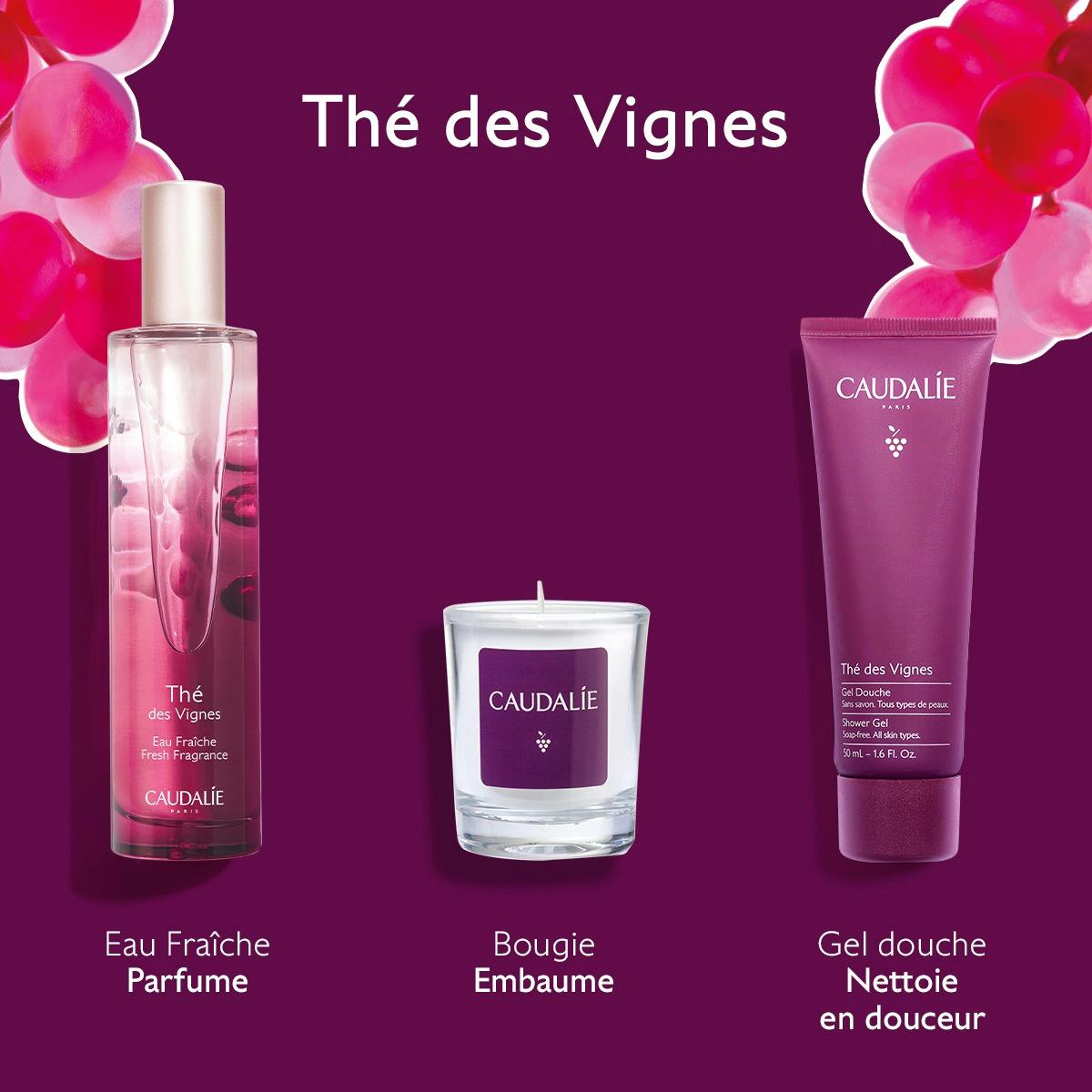 Coffret Eau Fraîche Thé des Vignes
