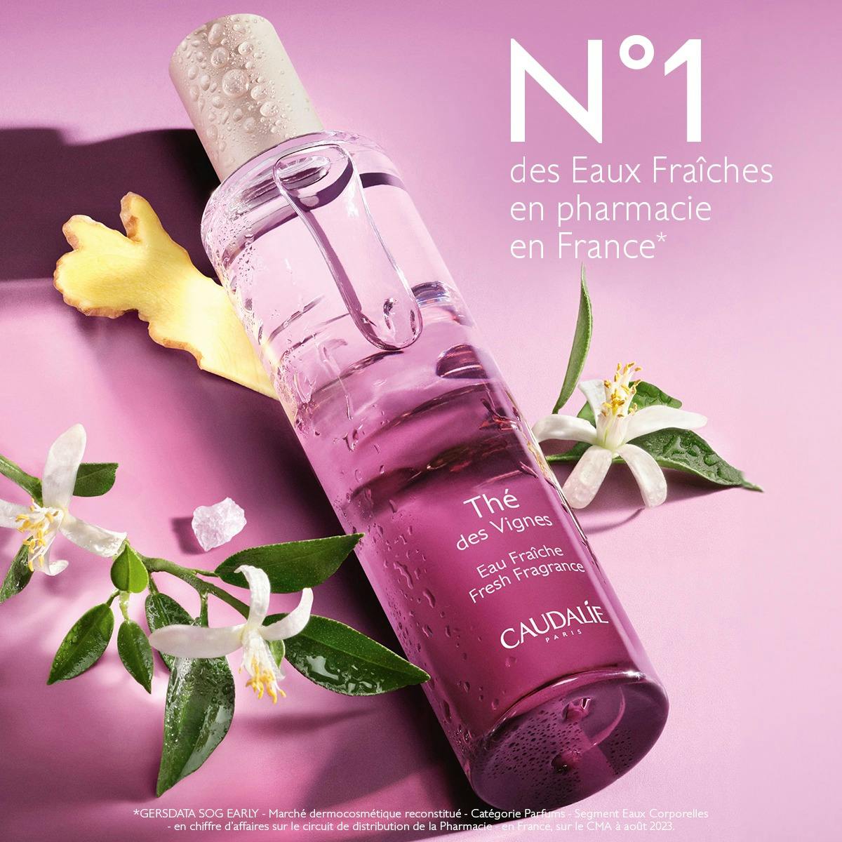 Coffret Eau Fraîche Thé des Vignes