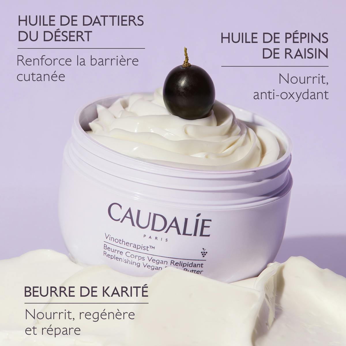 Beurre Corps Vegan Relipidant au Beurre de Karité