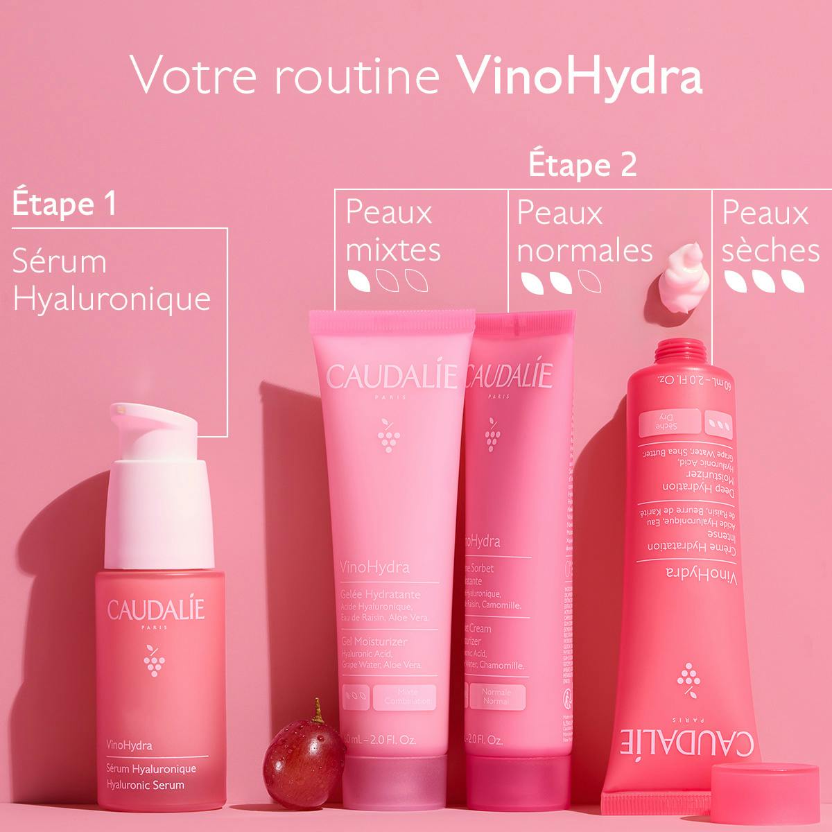Crème Sorbet Hydratante à l'Acide Hyaluronique & Camomille